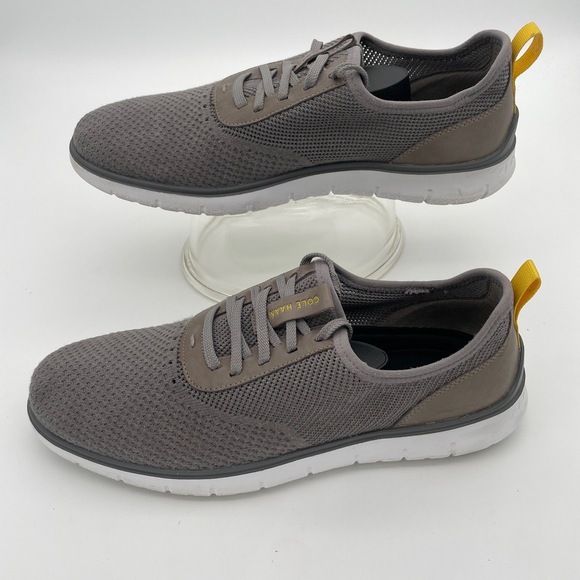 Cole Haan Zero Grand Gray Mesh Casual Lace-Up Sneakers Men’s Size 13 - Picture 2 of 9